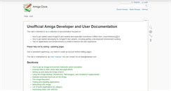 Desktop Screenshot of amigadocs.hokstad.com